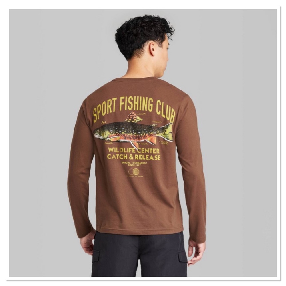 Men’s Original Use Crewneck Long Sleeve Shirt NWT